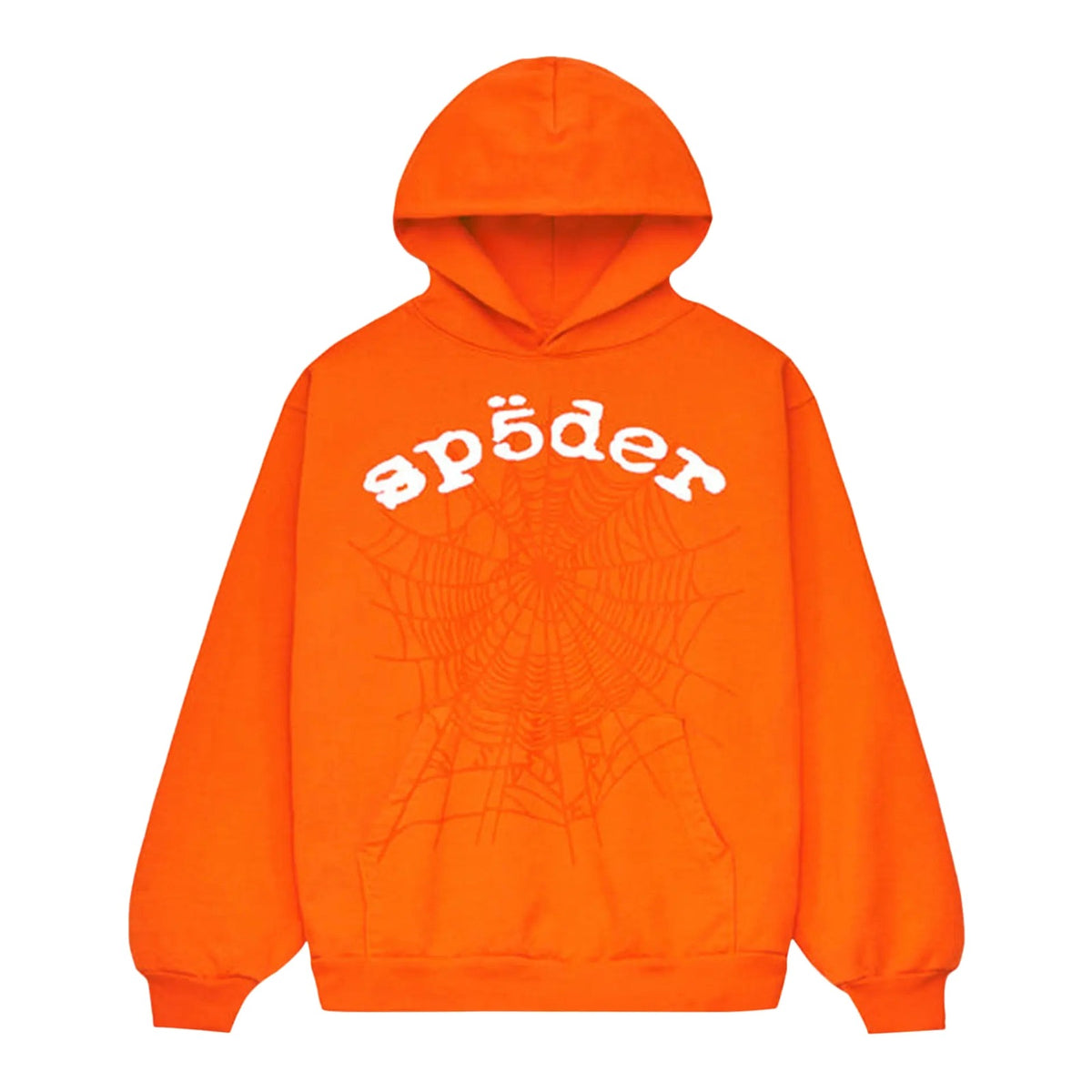 Sp5der Legacy Web Hoodie Orange