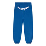 Sp5der Legacy Web Sweatpants Blue - Image 1