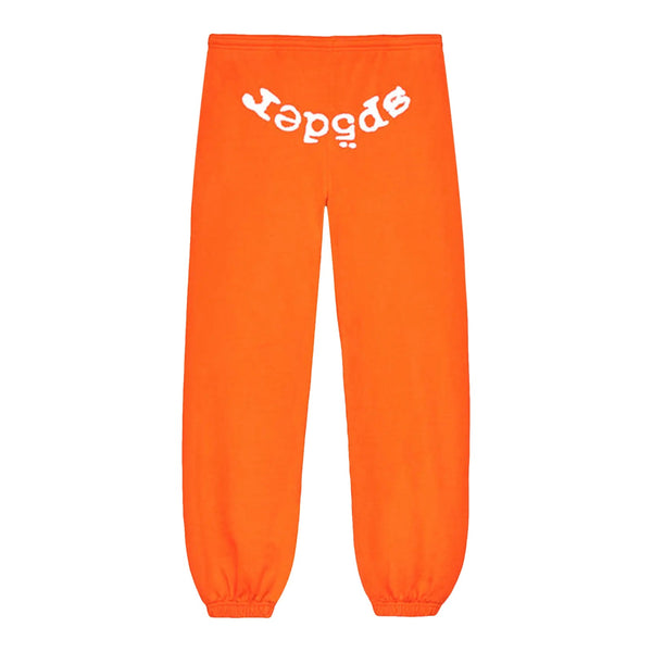 Sp5der Legacy Web Sweatpants Orange
