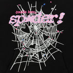 Sp5der x Druski Coulda Been Heart Punk V2 Hoodie Owl Black - Image 3