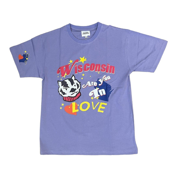 Supra Sneakers State Pride Tee Lavender - Supra Sneakers