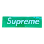 Supreme FW24 Box Logo Sticker Green - Image 1