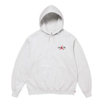 Supreme Jordan Hooded Sweatshirt (FW24) Ash Grey - Image 1