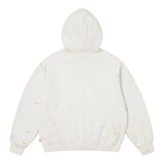 Supreme MM6 Maison Margiela Box Logo Zip Up Hooded Sweatshirt White - Image 2