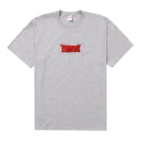 Supreme Ralph Steadman T-shirt con Logo Box Grigio Melange