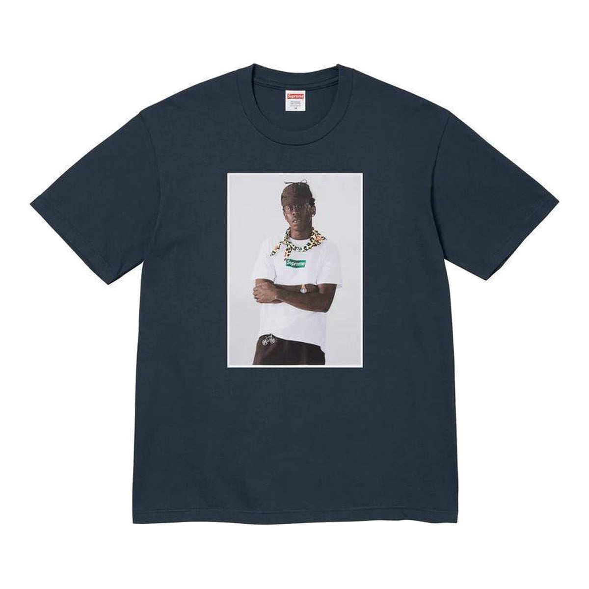 Supreme Tyler, The Creator Tee Photo Tee Navy