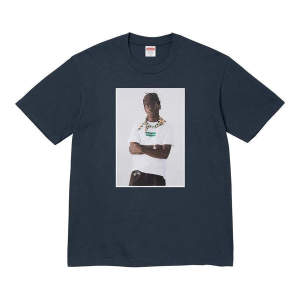 Supreme Tyler, The Creator Tee Photo Tee Navy