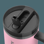 The Messi x Stanley Quencher Protour Flip Straw Tumbler | 40 oz (Goat Pink) - Image 3