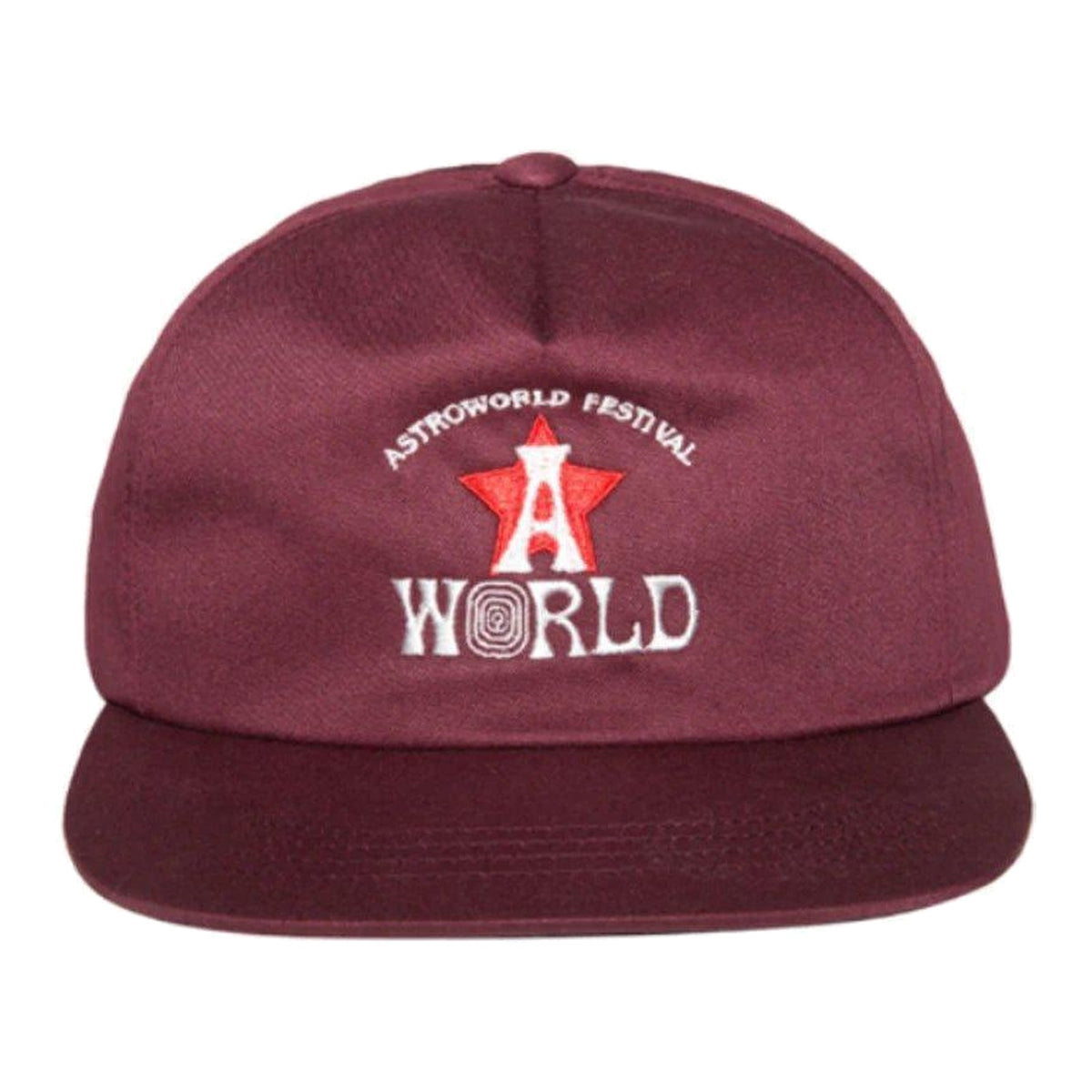 Travis Scott Astro Hat Burgundy - Supra Sneakers