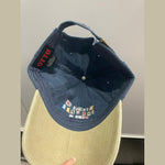 Travis Scott Birds in the Trap Washed Denim Hat Blue / Green - Supra Sneakers - Image 3