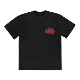 Travis Scott Cactus Jack Utopia x Kaws Tee II Black