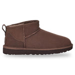 Brown suede ankle boot on a white background - Image 1