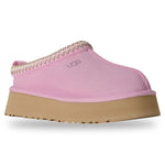 Pink UGG slip-on shoe with brown sole on a white background - Image 2