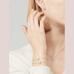 Van Cleef & Arpels Frivole bracelet, mini model 18K white gold, Diamond - Image 4