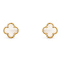 Van Cleef & Arpels Sweet Alhambra earstuds 18K yellow gold, Mother-of-pearl