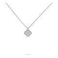 Van Cleef & Arpels Sweet Alhambra pendant 18K white gold, Diamond