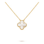 Van Cleef & Arpels Vintage Alhambra pendant 18K yellow gold, Mother-of-pearl - Image 1