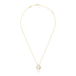Van Cleef & Arpels Vintage Alhambra pendant 18K yellow gold, Mother-of-pearl - Image 2