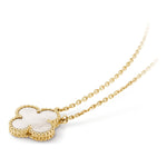 Van Cleef & Arpels Vintage Alhambra pendant 18K yellow gold, Mother-of-pearl - Image 3