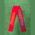 Vertabrae C-2 Sweat Pants Washed (Red & Blue) - Image 6