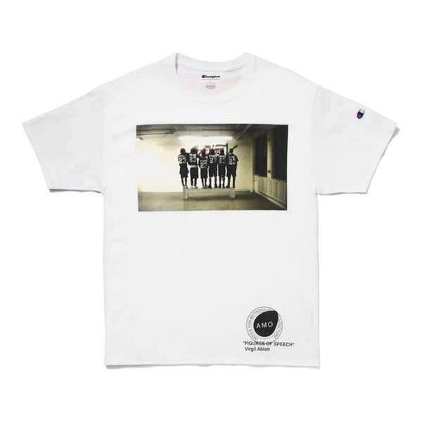 Virgil Abloh x MCA Figures of Speech Pyrex Team Tee White - Supra Sneakers