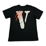 Vlone Black V Panther T-shirt Black - Supra Sneakers - Image 2