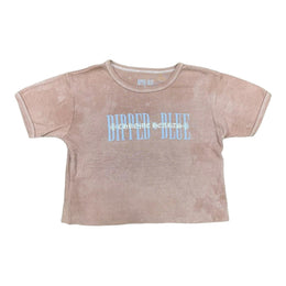 Women's Chrome Hearts x Dipped in Blue T-Shirt Brown (W)