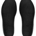 Black shoe insoles on a white background - Image 3