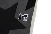 Bape Sta Pattern Wide Fit Sweat Shorts Black - Supra Sneakers